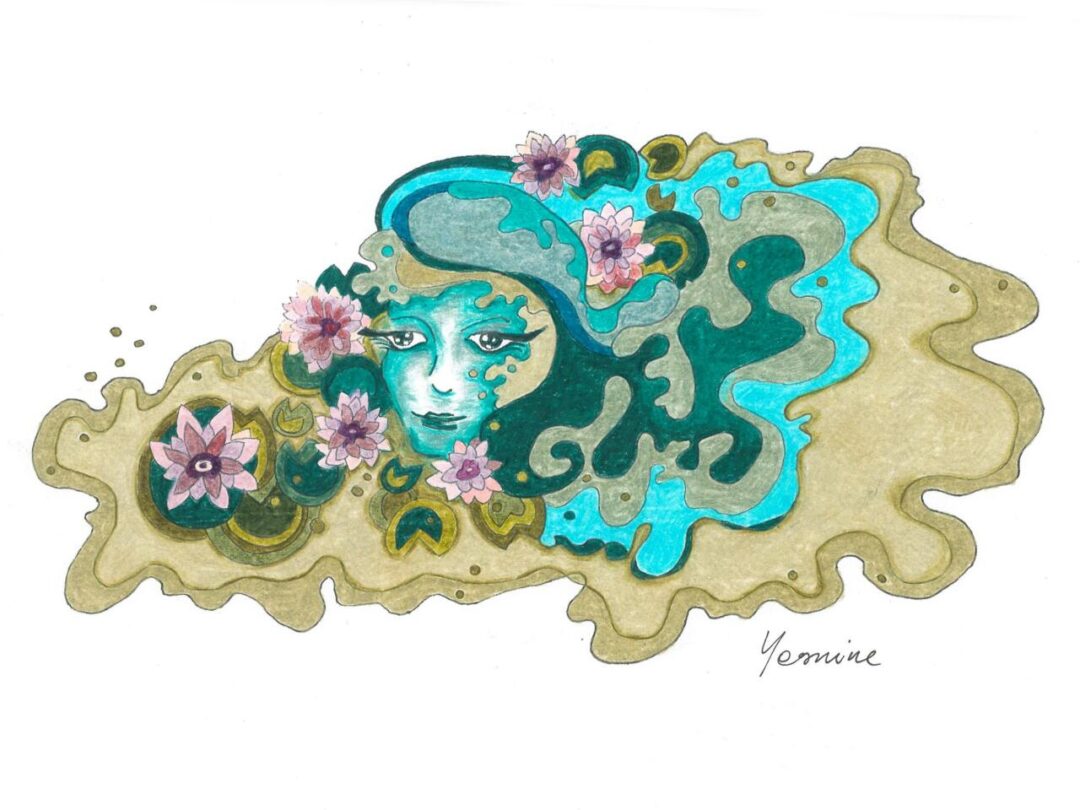 Imera i jej świadomość - ilustracja autorstwa Yasmine